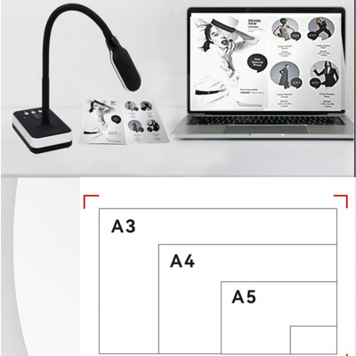 Scanner de caméra de documentation A3 A4 A5