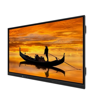 75 pouces LCD Smart Board Android 14 50 points tactiles avec port USB VGA DP WIFI Bluetooth pour la formation au bureau de l'école