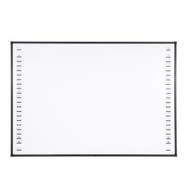 Tableau blanc interactif infrarouge 82 96 102 120 pouces Porte USB Ordinateur Android OS Porteur de barre latérale pour réunion scolaire