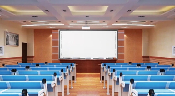 Tableau blanc interactif infrarouge de 96 poucesS Projection multi-touch Tableau blanc intelligent Taille personnalisée pour les réunions et l'enseignement