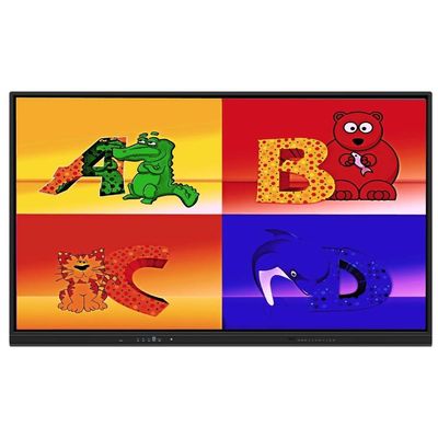 EDLA Google Certifié Android 13 16+256G Wifi Bluetooth 50 points tactiles Logiciel d'annotation mural pour les écoles