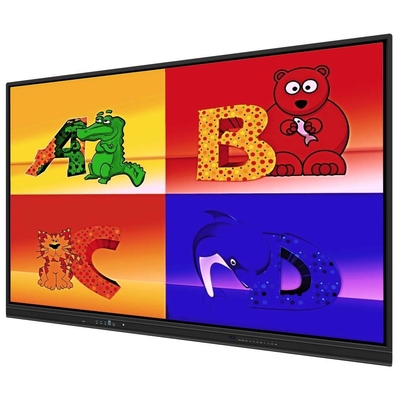 EDLA Google Certifié Android 13 16+256G Wifi Bluetooth 50 points tactiles Logiciel d'annotation mural pour les écoles
