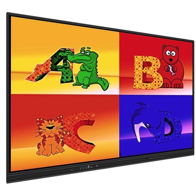 EDLA Google Certifié Android 13 16+256G Wifi Bluetooth 50 points tactiles Logiciel d'annotation mural pour les écoles