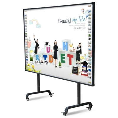 IR Interactive Whiteboard 82 96 pouces 20 points de contact 16:9 4:3 carte de projection connexion USB pour le bureau de l'école maternelle