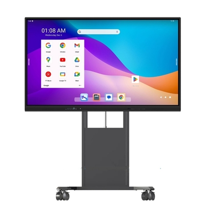Tableau blanc à écran tactile interactif de 86 pouces Tableaux intelligents pour salle de réunion