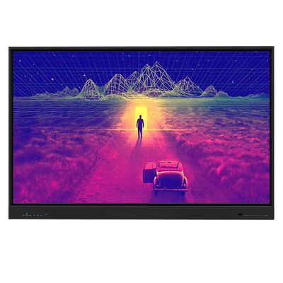 Dernier écran tactile interactif Moniteur de 75 pouces pour l'éducation Affichage d'entreprise
