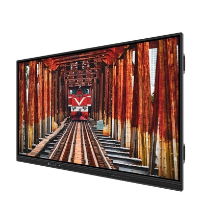 IR Interactive Whiteboardge 98 105 110 pouces Grand écran téléviseur intelligent pour les médias salle de classe salle de réunion vidéo android wifi tactile VGA Audio PC connecté