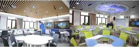 Écran à écran plat interactif à résolution 4K et alimentation en courant alternatif pour les conférences