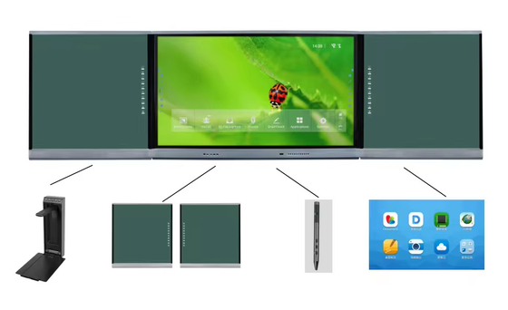 iBoard Équipement pédagogique scolaire multi-fonctionnel enregistrable Smart Interconnection Digital LCD tableau blanc d'écriture