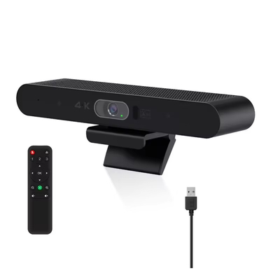 Caméra vidéo de conférence 4K Caméra USB AI Suivi automatique 2160p Suivi de la webcam avec son de la salle de conférence