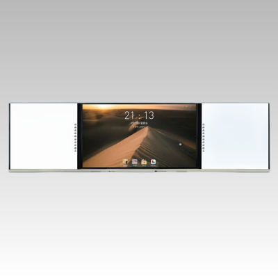 Tableau noir intelligent interactif avec fonction de partage d'air en option pour des présentations et des réunions dynamiques dans les écoles