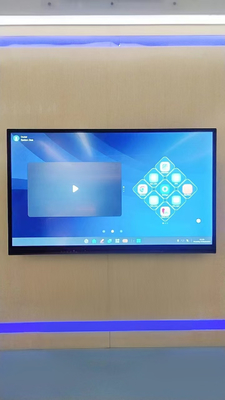 110 pouces IBoard tableau interactif écran tactile TV tableau interactif avec caméra 48MP, écran tactile 4K UHD, temps de réponse de 8 ms, système d'exploitation Android, écosystème d'applications ouvertes pour conférence scolaire