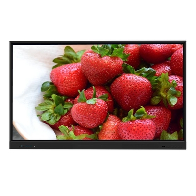 Monté sur le mur 65 75 86 pouces Multo Touch Opération Android LCD Smart Board Avec verre trempé anti-éblouissement Anti bleu USB Type-C HDMI OUT