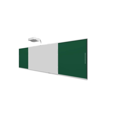 75 86 98 pouces ABA type intelligent Smart touch panel avec des panneaux latéraux Android PC système de micro de caméra tout en un pour l'enseignement des équipes de zoom de réunion avec le logiciel wifi
