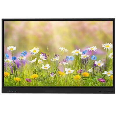 Display tactile multi-touch à LED interactif de 75 pouces Système double Android Windows