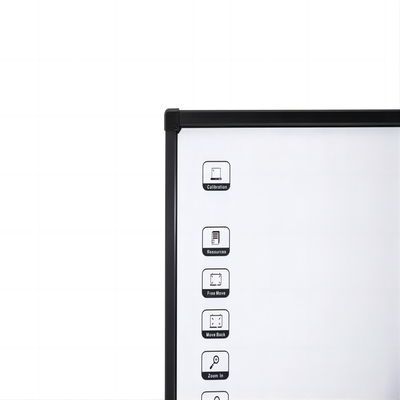 Tableau blanc électronique intelligent de 102 pouces Tableau tactile éducatif interactif Tableau blanc intelligent pour la salle de classe