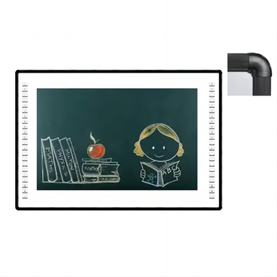 Tableau blanc électronique intelligent de 102 pouces Tableau tactile éducatif interactif Tableau blanc intelligent pour la salle de classe
