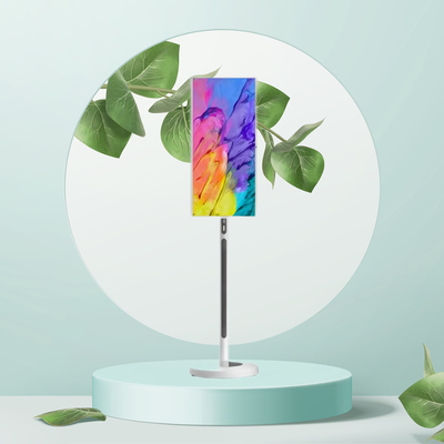 Kiosque d'écran tactile portable de 32 pouces avec écran avec 4096 niveau de sensation de pression téléviseur intelligent.