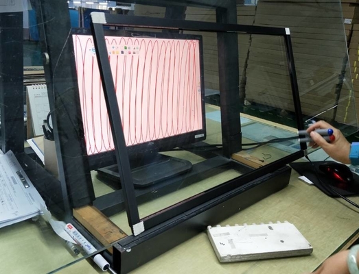 Système d'exploitation Android Cadre tactile infrarouge Haute transparence ≥92% pour toute source de projection plane