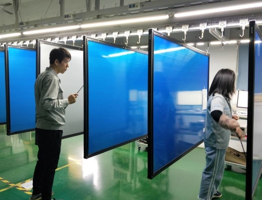 Tableau interactif IR nano surface avec barre latérale optionnelle et certificats CCC/CE/FCC/RoHs