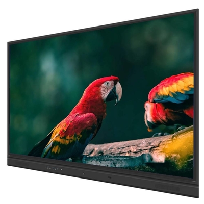 Iboard Tableau interactif 98 105 110 pouces Résolution 4K Cadre en aluminium avec logiciel de bureau Zoom Équipes de réunion Caméra Microphone en option pour la salle de classe de bureau