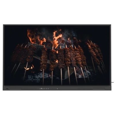 Tableau LCD intelligent 65 75 86 pouces Mise à niveau en ligne Affichage à écran tactile 4K Avec outils pédagogiques Logiciel pour les équipes Zoom Utilisation des réunions d'enseignement