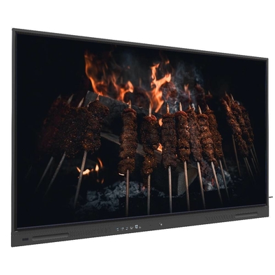 Tableau LCD intelligent 65 75 86 pouces Mise à niveau en ligne Affichage à écran tactile 4K Avec outils pédagogiques Logiciel pour les équipes Zoom Utilisation des réunions d'enseignement