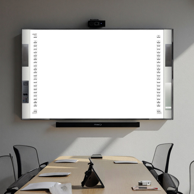 Chine Fabrique directe personnaliser tout-en-un interactif 20 point de contact IR en céramique infrarouge 96 pouces Smart Boards haut-parleur 16:10 barre latérale Projecteur Boards pour l'école universitaire avec logiciel d'enseignement