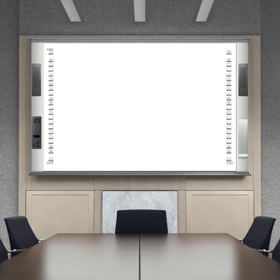 Chine Fabrique directe tout-en-un interactif 20point IR infrarouge céramique 96 pouces système double Smart Boards haut-parleur 16:10 Bar latérale Projecteur Boards pour l'école universitaire avec logiciel d'enseignement