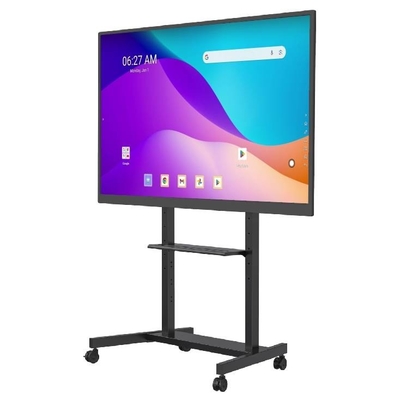 Étagère de tableau interactif Portable de déplacement de chariot de télévision intelligente 42-86 pouces