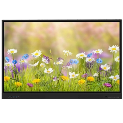 Dernière version Android (32+512GB) 86 pouces Interactive Panel Flat Pour la classe et le bureau
