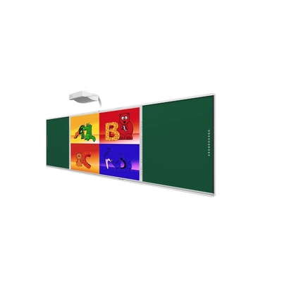 Écriture à la craie Supporté tableau blanc intelligent avec système Android PC logiciel de tableau blanc 10-32 points tactiles 86 pouces Écrans pour l'utilisation des médias en classe