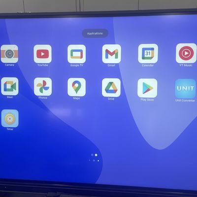 Nouveau panneau plat interactif Android de 75 pouces pour classe intelligente et conférence