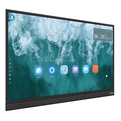 IBoard 55 pouces 4K interactif tableau blanc LCD Smart Board Android Fenêtre tout en un écran tactile pour l'enseignement scolaire
