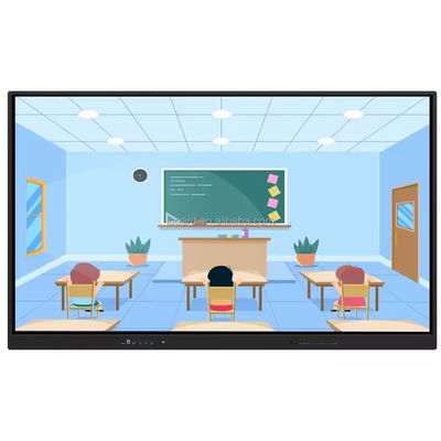 IBoard 55 pouces 4K interactif tableau blanc LCD Smart Board Android Fenêtre tout en un écran tactile pour l'enseignement scolaire