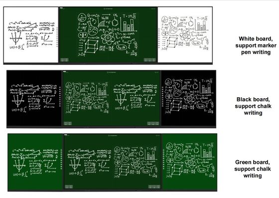 IBoard Factory Direct Université École interactive Smart Black ChalkBoard Marqueur stylo En carton blanc En carton vert Panneau tactile Affichage 75 86 98 pouces Pour l'éducation Interactif Panneau plat Avec écran infrarouge