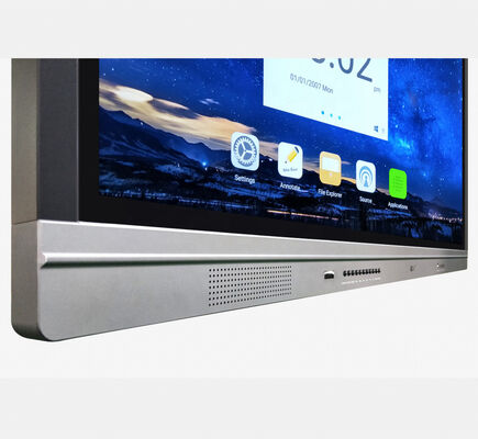 Tableau blanc interactif intelligent pour salle de réunion, salle de classe et éducation, nouveau design IBoard 55/65/75/85/98/100/110 pouces avec écran tactile