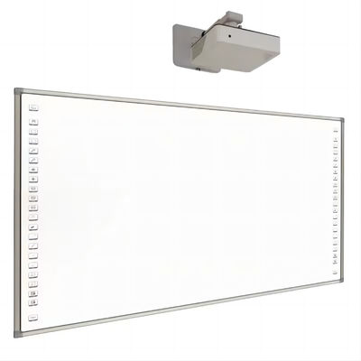 Technologie tactile infrarouge écran tactile interactif tableau blanc pour les doigts ou les objets non transparents Écriture et dessin 82 pouces à 150 pouces