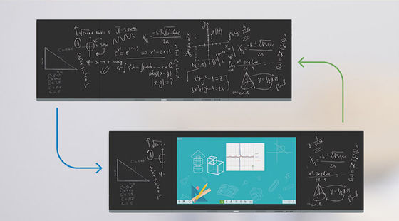 IBoard Factory en gros Intellectuel Interconnecté Enregistrable Partageable tableau noir Interactif Tableau blanc Solution pour l'école Collaborative Brainstorming Styles Plume Tableau blanc d'écriture