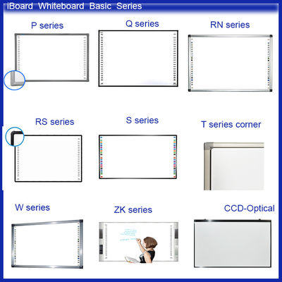 Tableau interactif personnalisable Tableau blanc mobile avec support mobile en option Condition de stockage Humidité 0%-95%