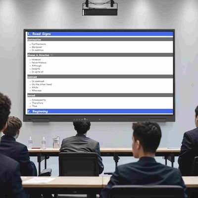 Affichage interactif Affichage tactile interactif Promethean Interactive Whiteboard Smart Whiteboard Affichage tactile électronique pour les réunions en classe