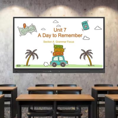 Nouveau produit de conception écran tactile 4k 65 pouces logiciel multilingue LCD Smart Board Android tableau interactif pour le canal partenaire