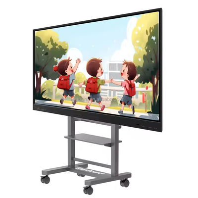 Prix d'usine 75 pouces Android Fenêtre système double écran tactile numérique interactif Smart TV tableau blanc pour les réunions de classe