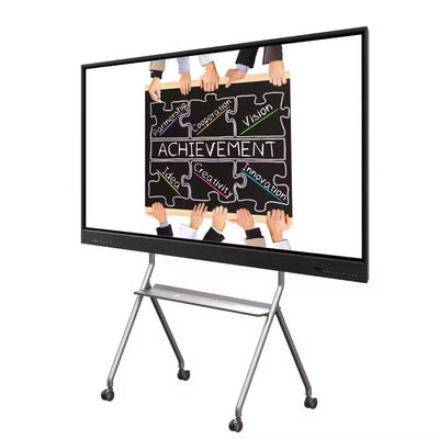 Écran tactile interactif de 75 pouces EDLA Tableaux blancs intelligents interactifs pour l'affichage des salles de réunion en classe
