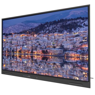 Tableau blanc interactif LED d'usine bon marché 65 pouces Android 14 4+32G WIFI BT USB Tactile Logiciel pour l'enseignement, le bureau et les réunions