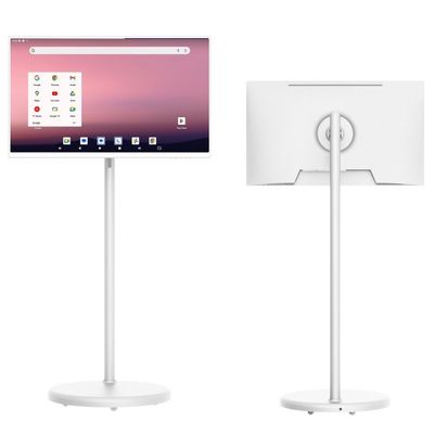 Écran intelligent portable de 27 pouces téléviseur intelligent rotatif pour affichage en magasin/SOHO/extérieur