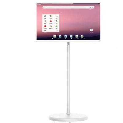 Écran intelligent portable de 27 pouces téléviseur intelligent rotatif pour affichage en magasin/SOHO/extérieur