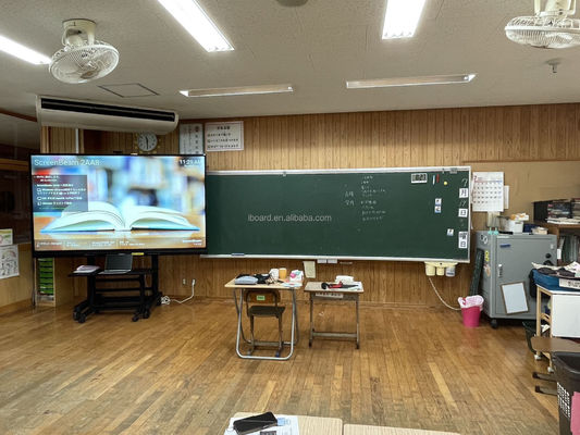 Tableau blanc à écran tactile interactif de 86 pouces Google EDLA certifié pour la classe et la réunion