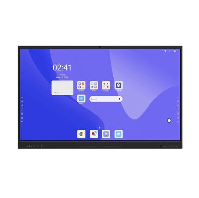 Écran tactile interactif intelligent de 65 pouces, tableau blanc, TV à affichage tactile pour présentation