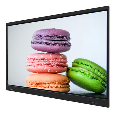IBoard 75 pouces 4K EDLA Interactif Panneau plat Écran tactile intelligent Système Android Windows Avec logiciel pour les réunions en classe